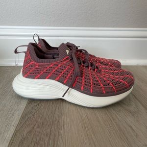 NWOT APL techloom zipline Summer Dusk / Impulse Red / White